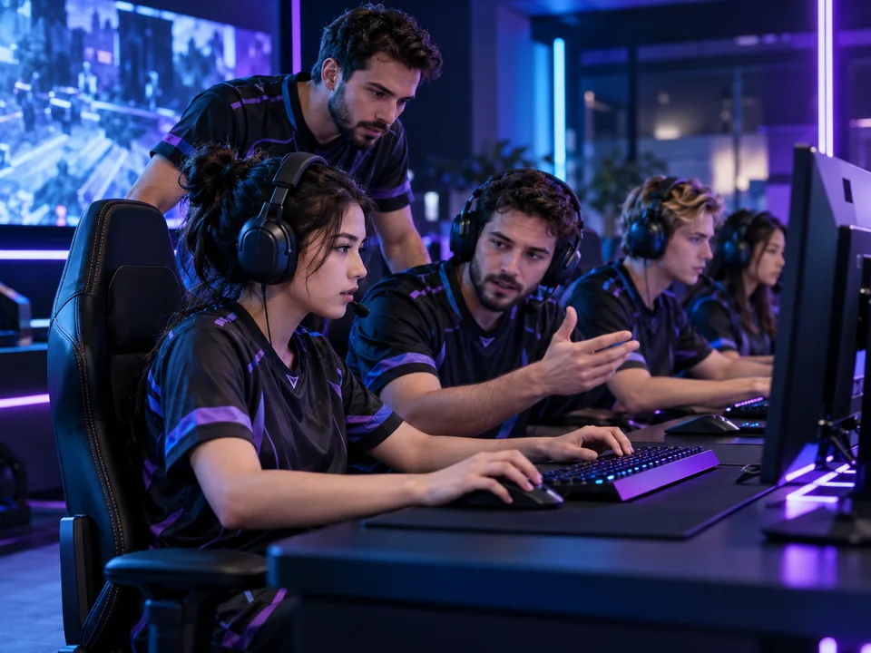 Gaming team using Biznora Systems