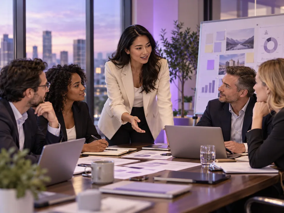 Professional Services team using Biznora Systems